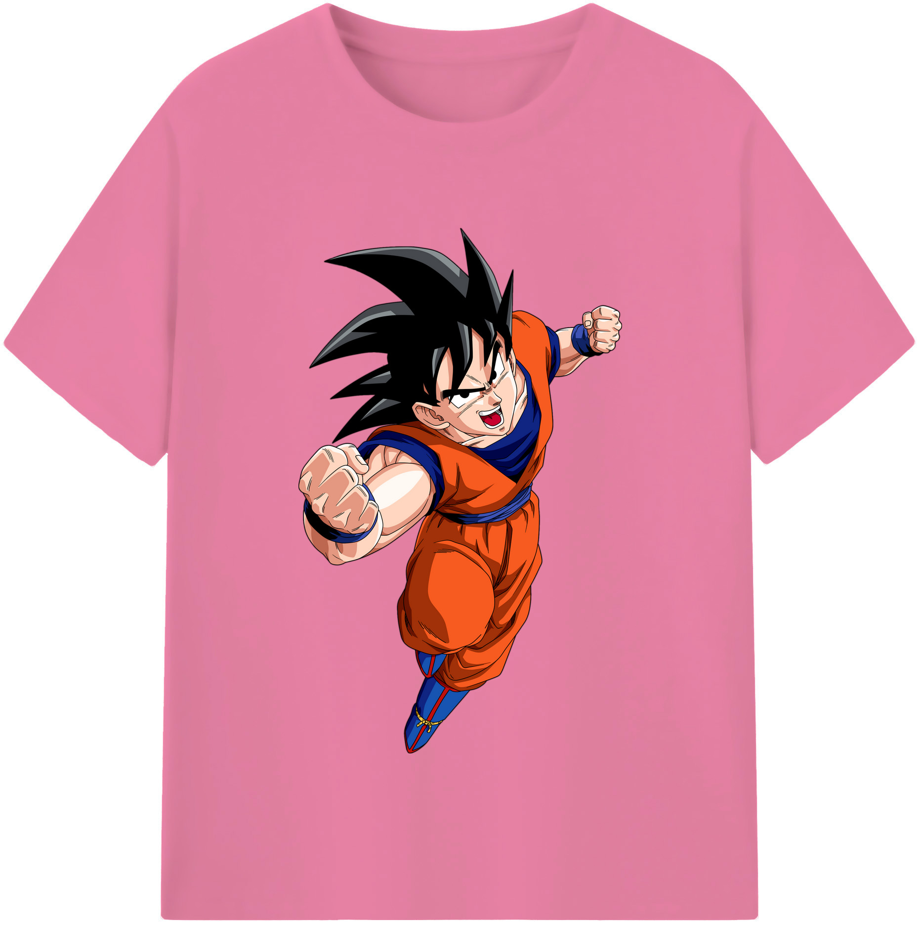 （画像用） ドラゴンボール 孫悟空（そん ごくう）Son Goku カカロット DRAGON BALL Kakarotto 綿100％半袖Tシャツ（フロントプリント）